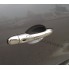 Накладки на передние дверные ручки (нерж.сталь) Renault Clio IV (2012-) бренд – Omtec (Omsaline) дополнительное фото – 1